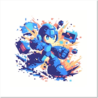 megaman Posters and Art